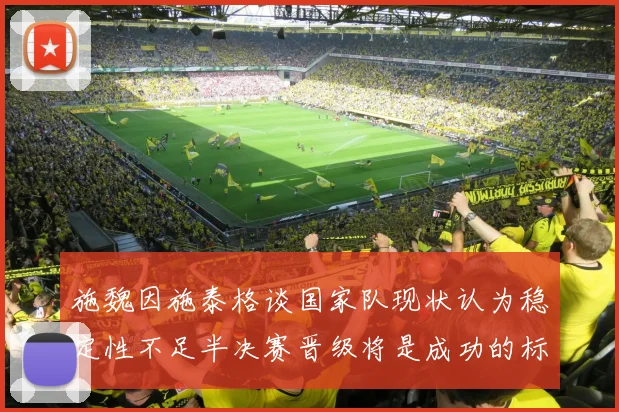 施魏因施泰格谈国家队现状认为稳定性不足半决赛晋级将是成功的标志